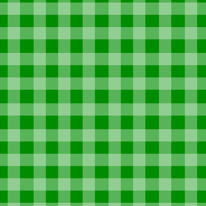 Green Gingham Background
