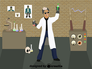 Evil scientist