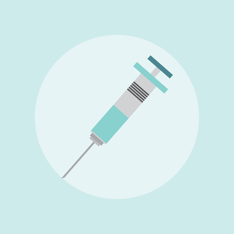 Injection Syringe Background