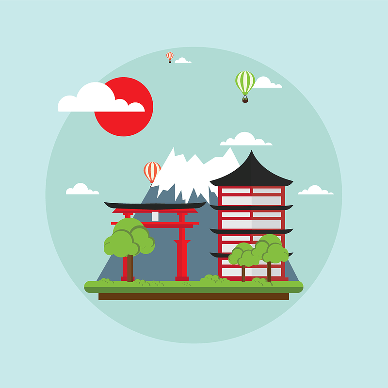 日本背景