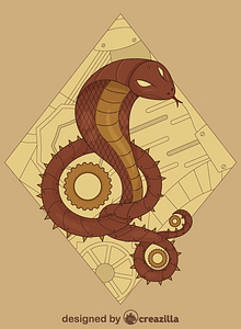 Steampunk Snake