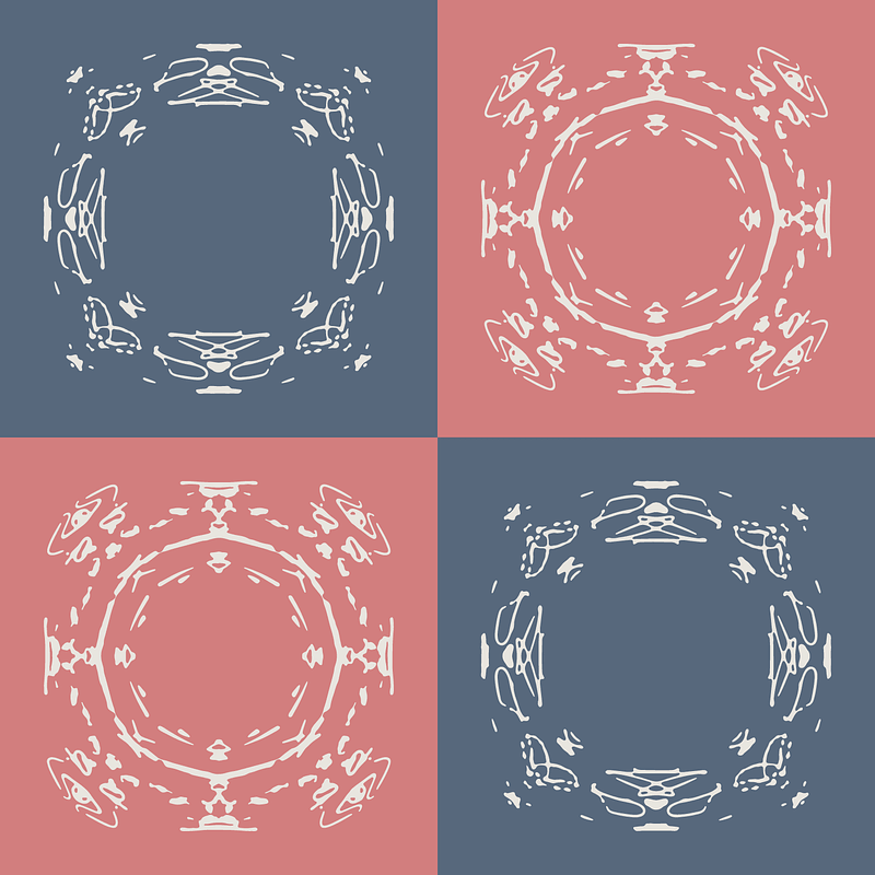 Abstract Squares Background