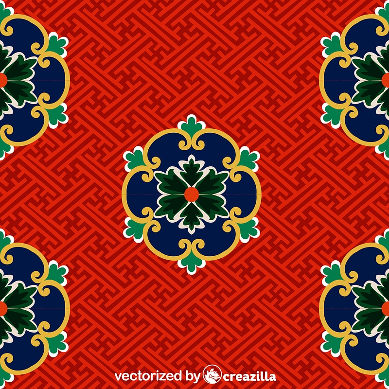 Chinese - Japanese pattern
