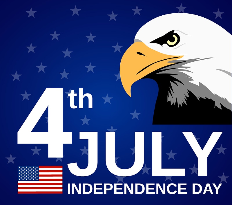 4th July Independance Day Banner