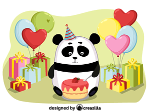 Birthday panda