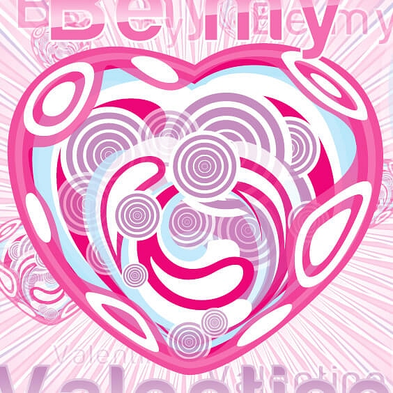 Be My Valentine Card Template