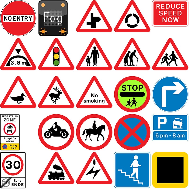 159英国的道路标志