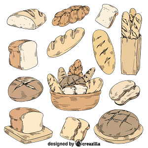 Set of bread