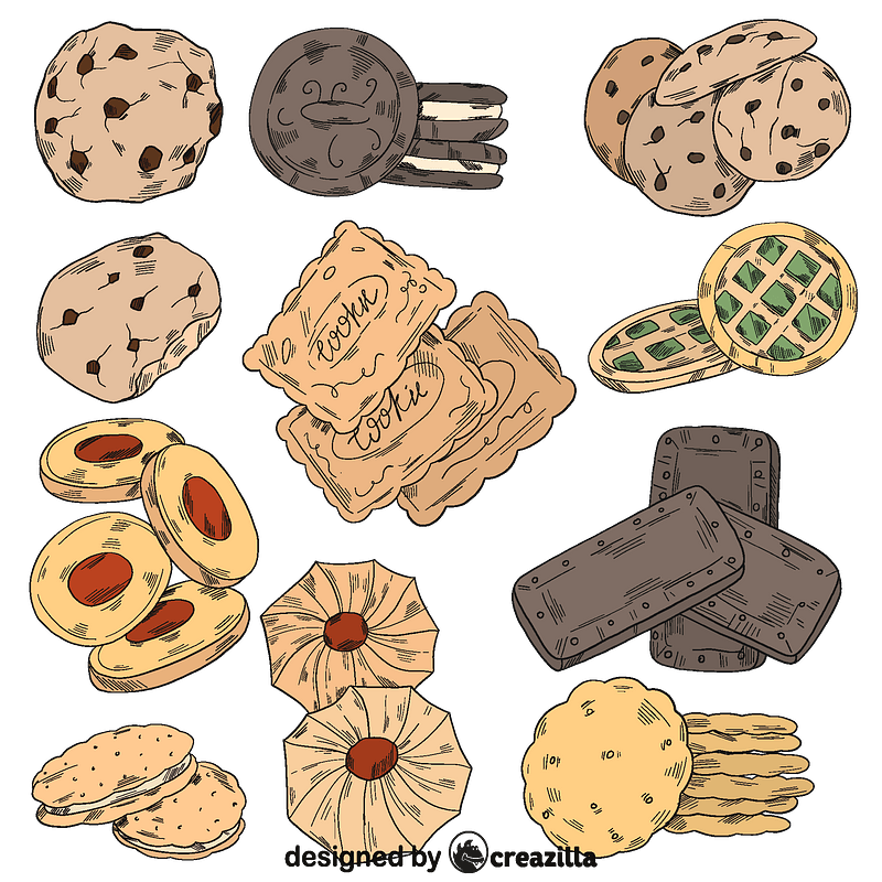Set of cookie