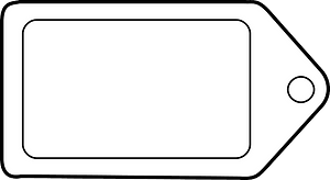 Blank Price Tag Template