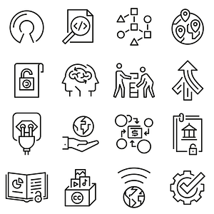 Set of Business Icons