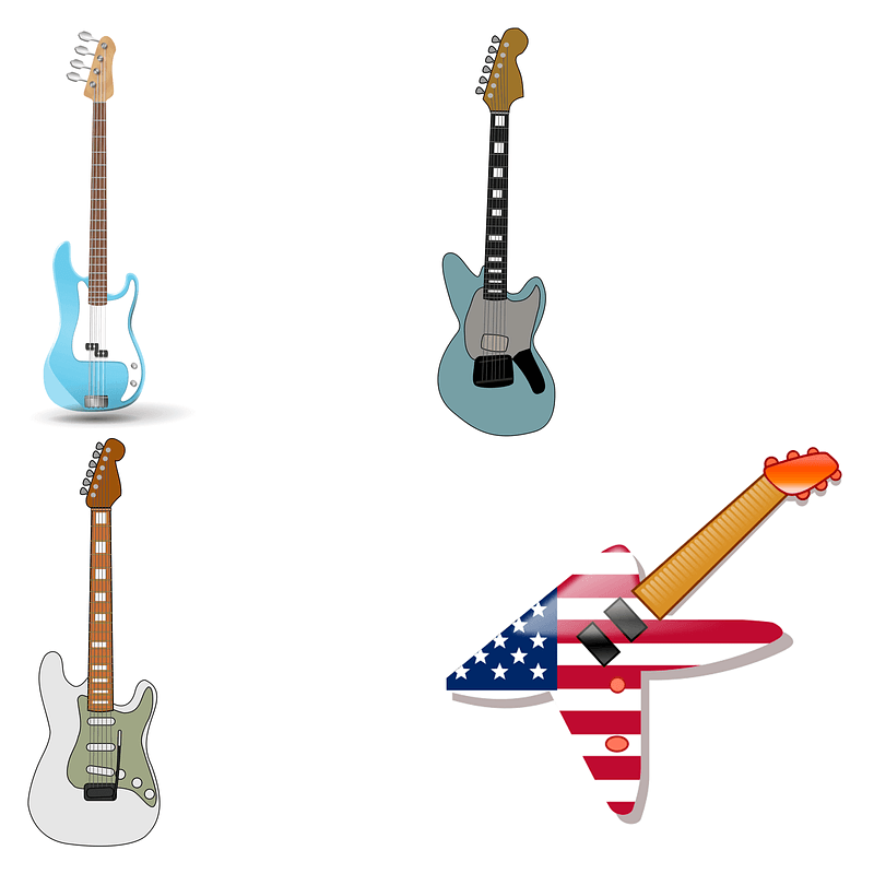 Guitars icons