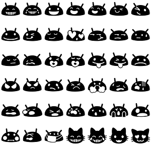 48 Android Emoji Smilies