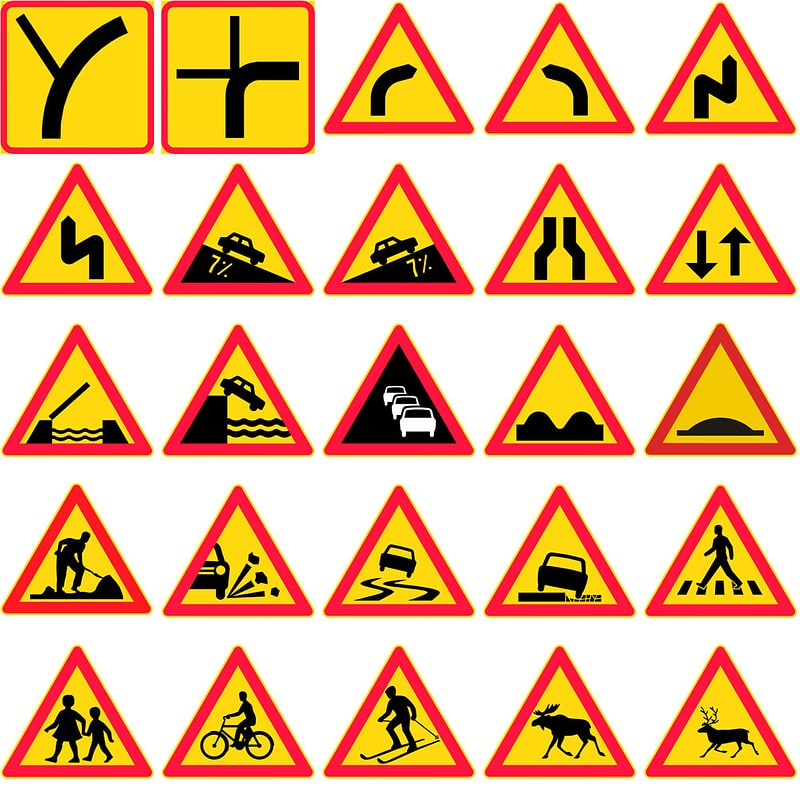 193 Road Signs of Finland