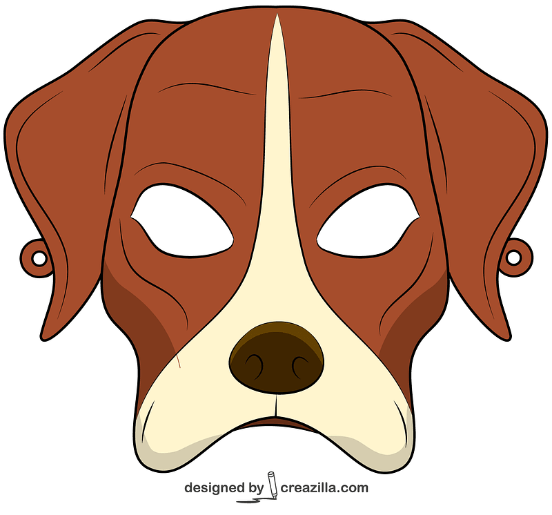 Dog Mask - Free vector images on creazilla.com