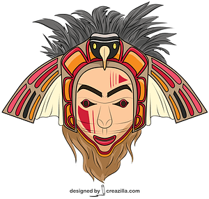 Native American Eagle Mask