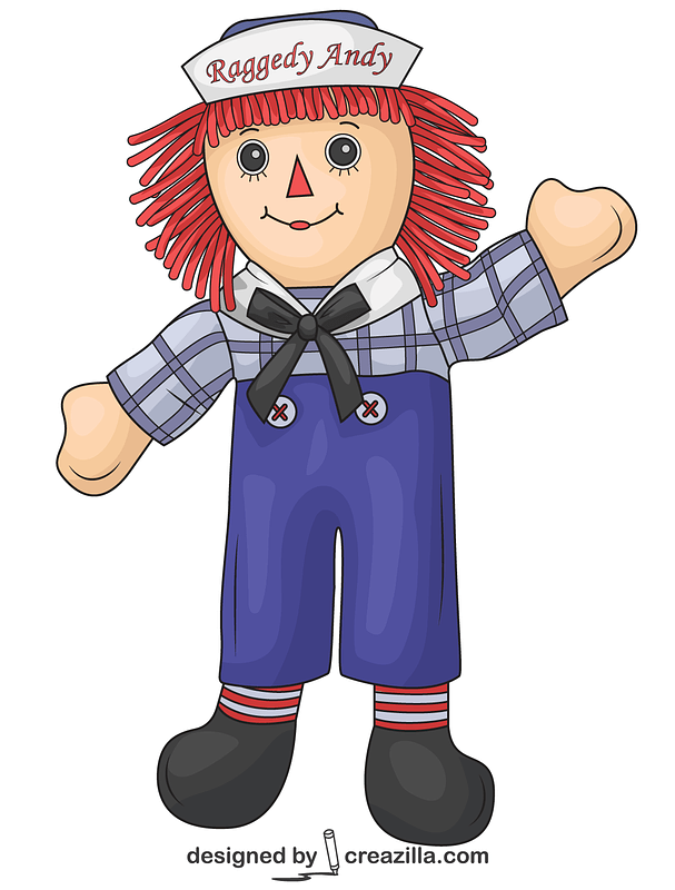 Raggedy Andy Doll