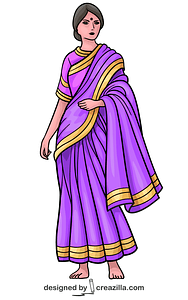 Girl in Sari