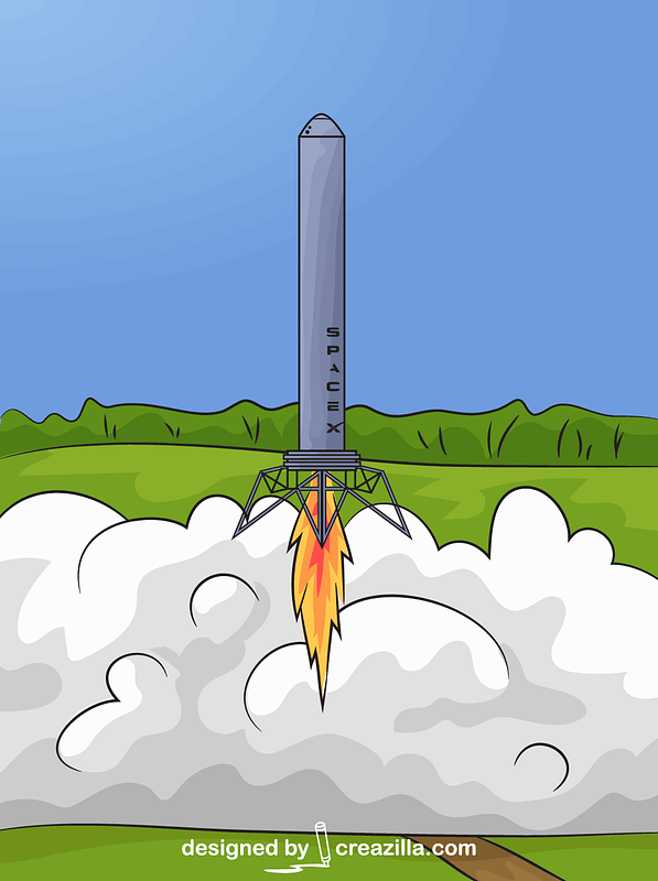 SpaceX Falcon 9 First Stage Landing