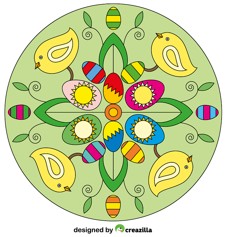 Easter Mandala 04