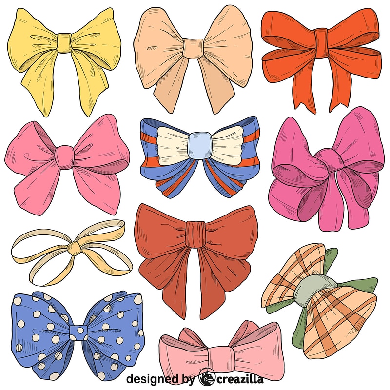 Set of bow