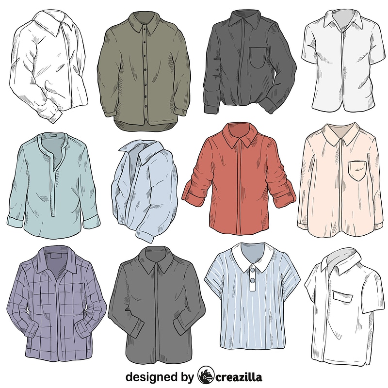 Set of shirt