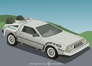 Delorean Dmc-12 Time Machine