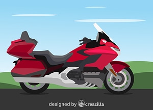 Honda Goldwing Motorcycle