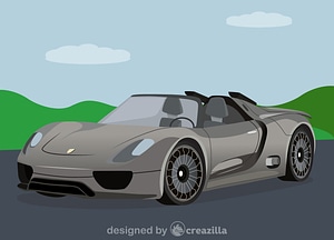 Porsche 918 Spyder Concept Car