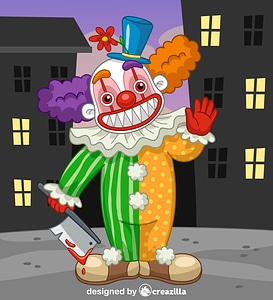 Evil clown