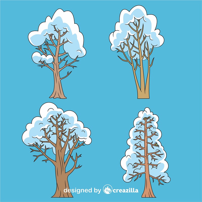 Winter trees