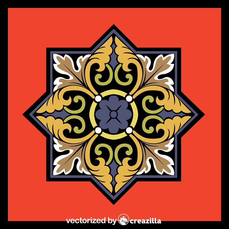 Middle ages pattern
