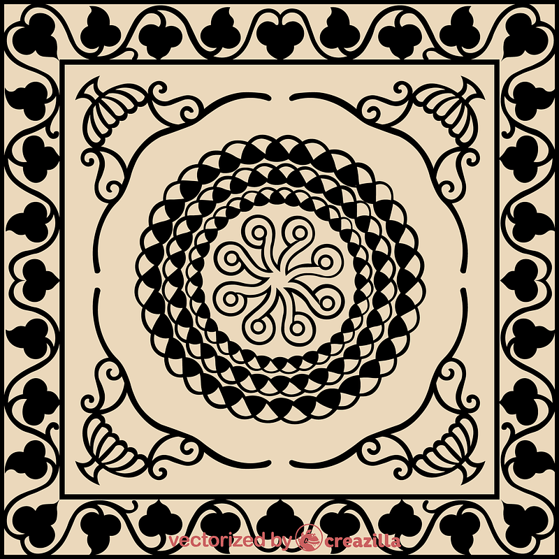 Middle ages pattern