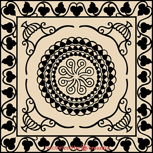 Middle ages pattern