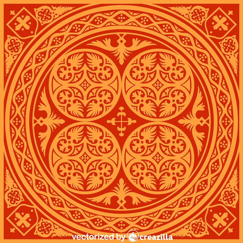 Middle ages pattern