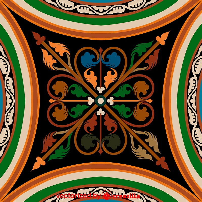 Middle ages pattern