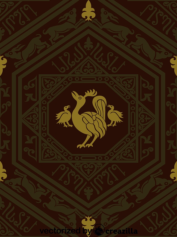 Middle ages pattern