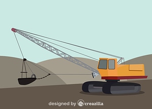 Dragline excavator