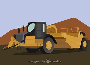 Scraper machine