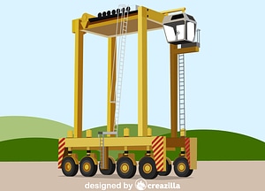Straddle carrier