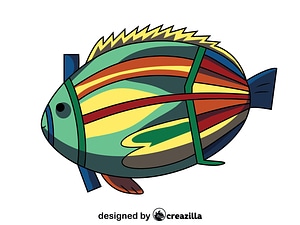 Aboriginal Rock Art Fish