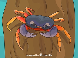 Halloween Crab