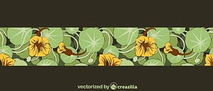 Nasturtium pattern