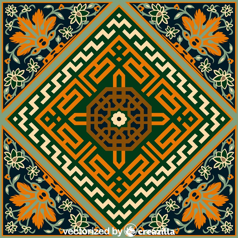 Tile designs from the Afghan