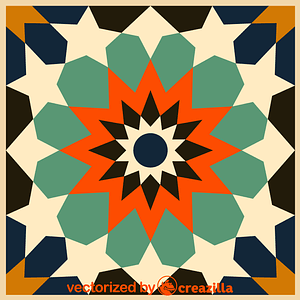 Tile designs from the Afghan