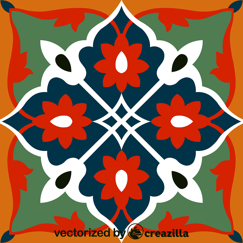Tile designs from the Afghan