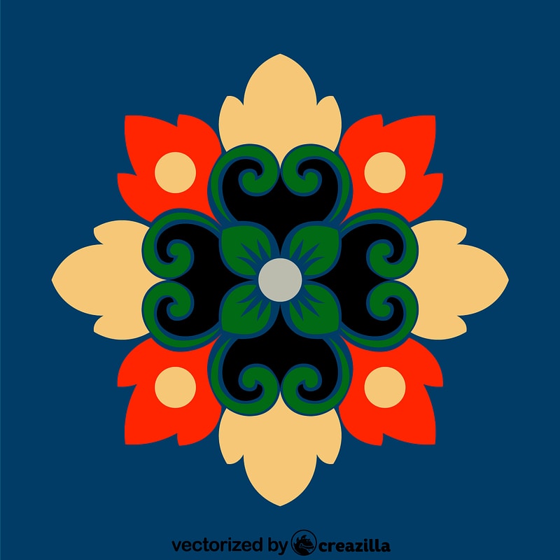 Chinese and Japanese pattern