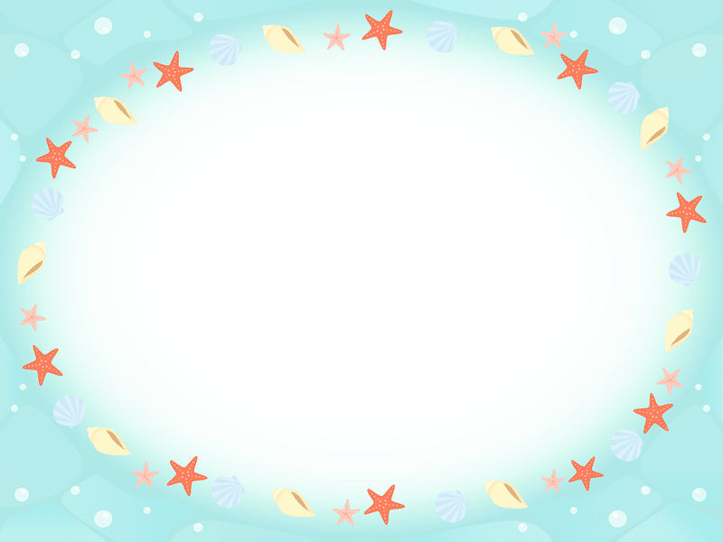 Shell Starfish Frame