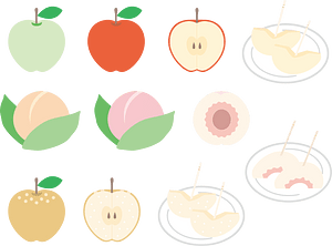 Apple Peach Pear
