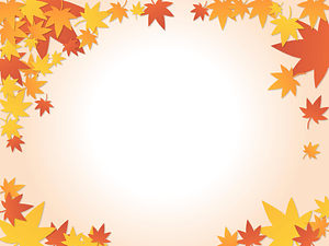 Maple Autumn Leaves Frame